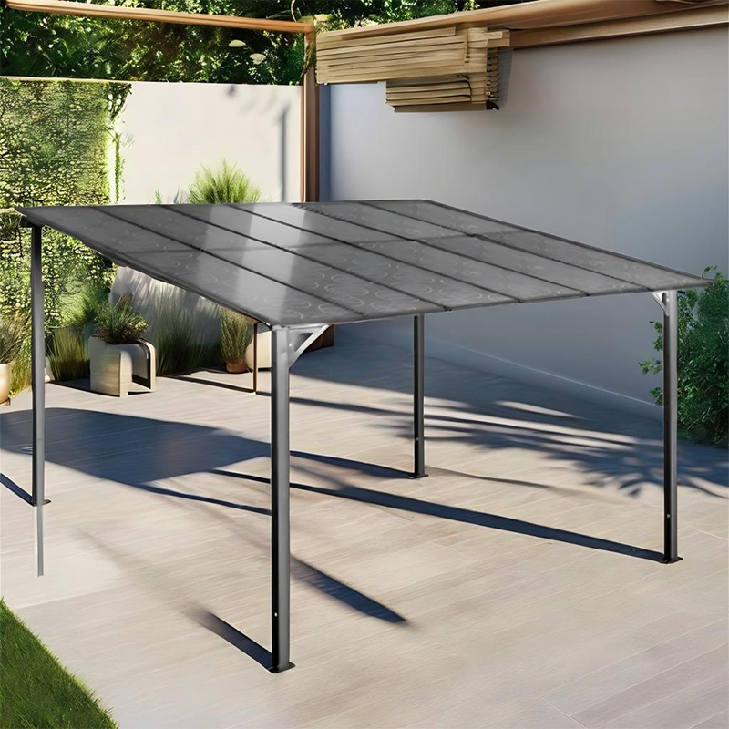 Durable Easily Assembled Steel Outdoor Retractable Awning Luxury Garden Gazebo